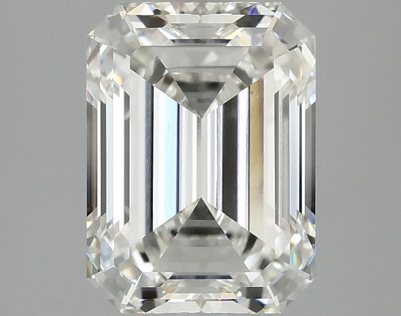 3.03 Carat Emerald Shaped Excellent Cut VVS2 IGI Certified Lab Grown Diamond