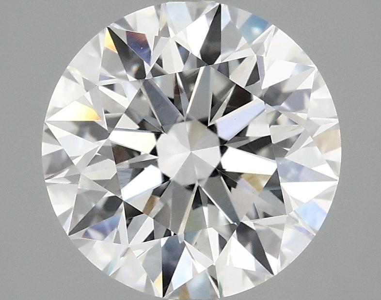 3.05 Carat Round Shaped Excellent Cut VVS2 IGI Certified Lab Grown Diamond