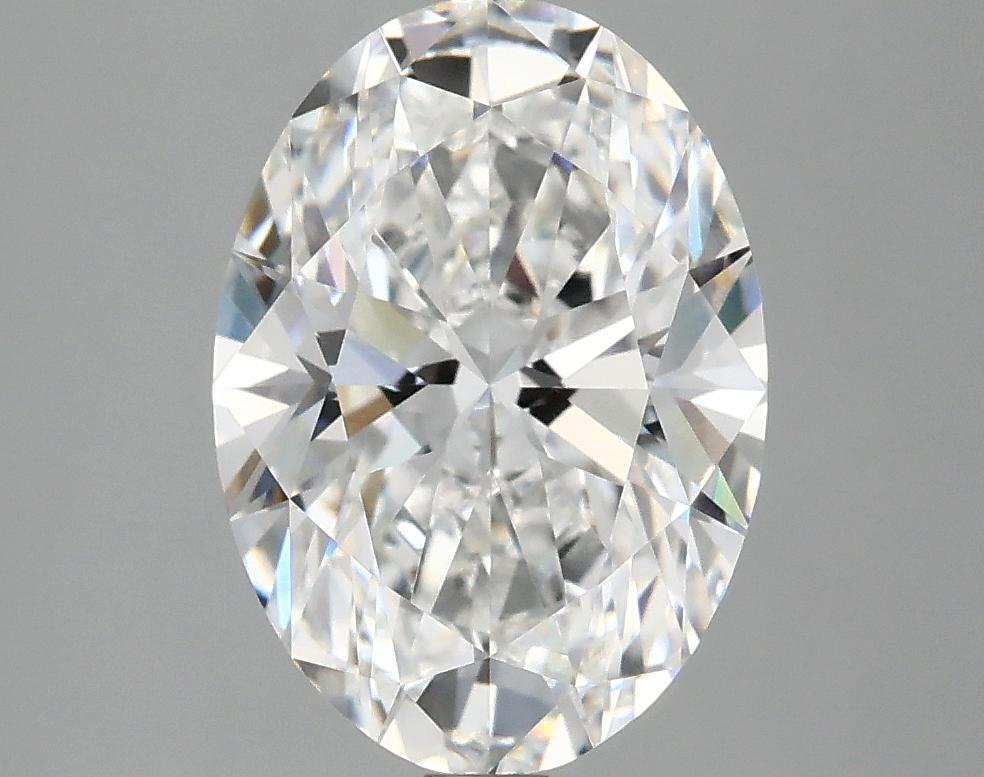 3.09 Carat Oval Shaped Ideal Cut VVS2 IGI Certified Lab Grown Diamond