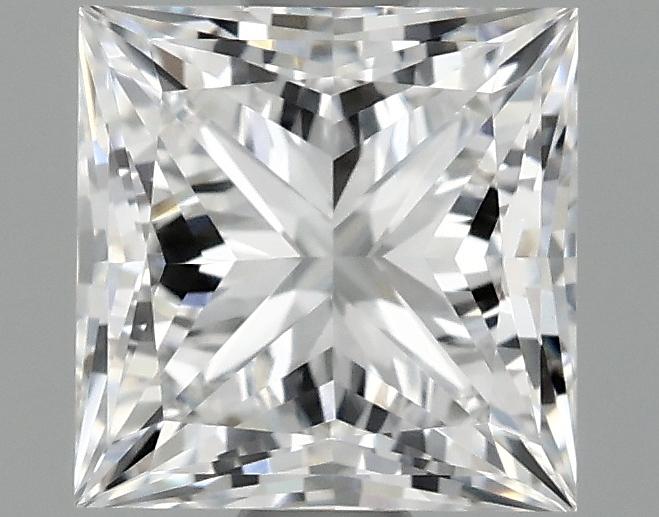1.07 Carat Princess Shaped Ideal Cut VVS2 IGI Certified Lab Grown Diamond