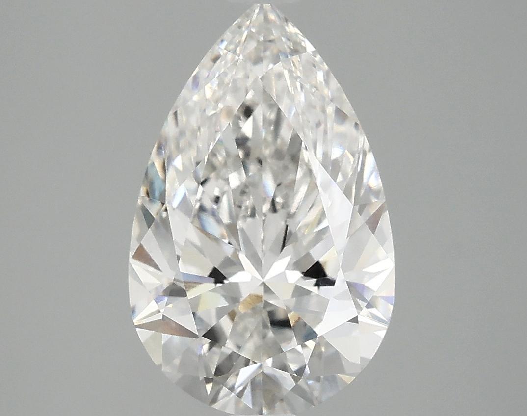 3.09 Carat Pear Shaped Ideal Cut VS1 IGI Certified Lab Grown Diamond