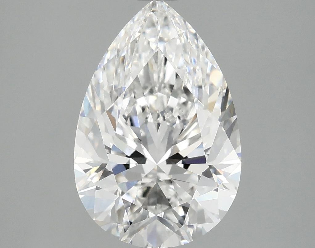 3.1 Carat Pear Shaped Excellent Cut VVS2 IGI Certified Lab Grown Diamond