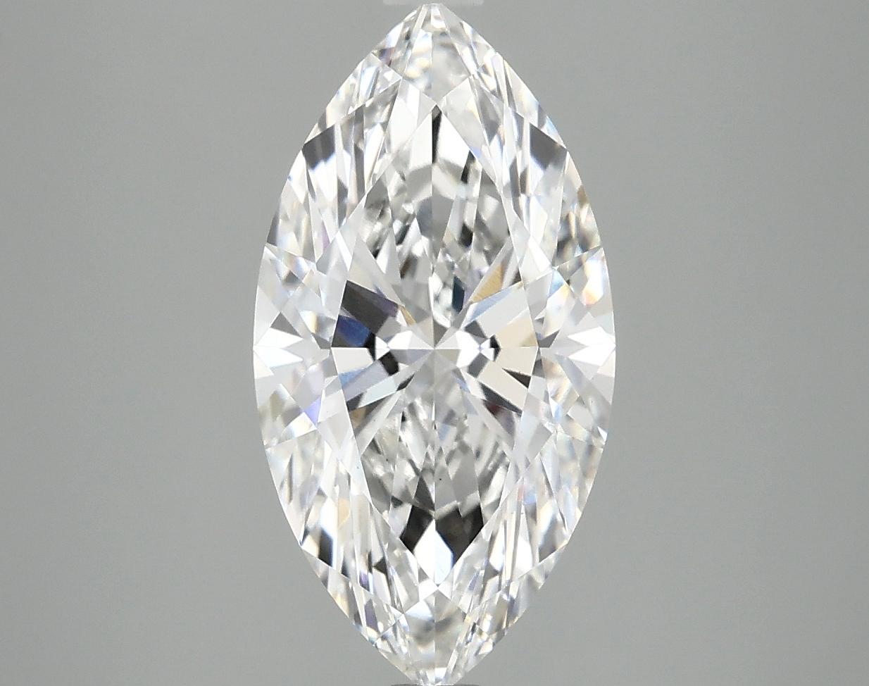 3.09 Carat Marquise Shaped Ideal Cut VS1 IGI Certified Lab Grown Diamond