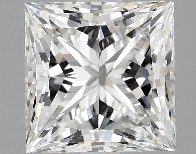 2.08 Carat Princess Shaped Ideal Cut VS1 IGI Certified Lab Grown Diamond