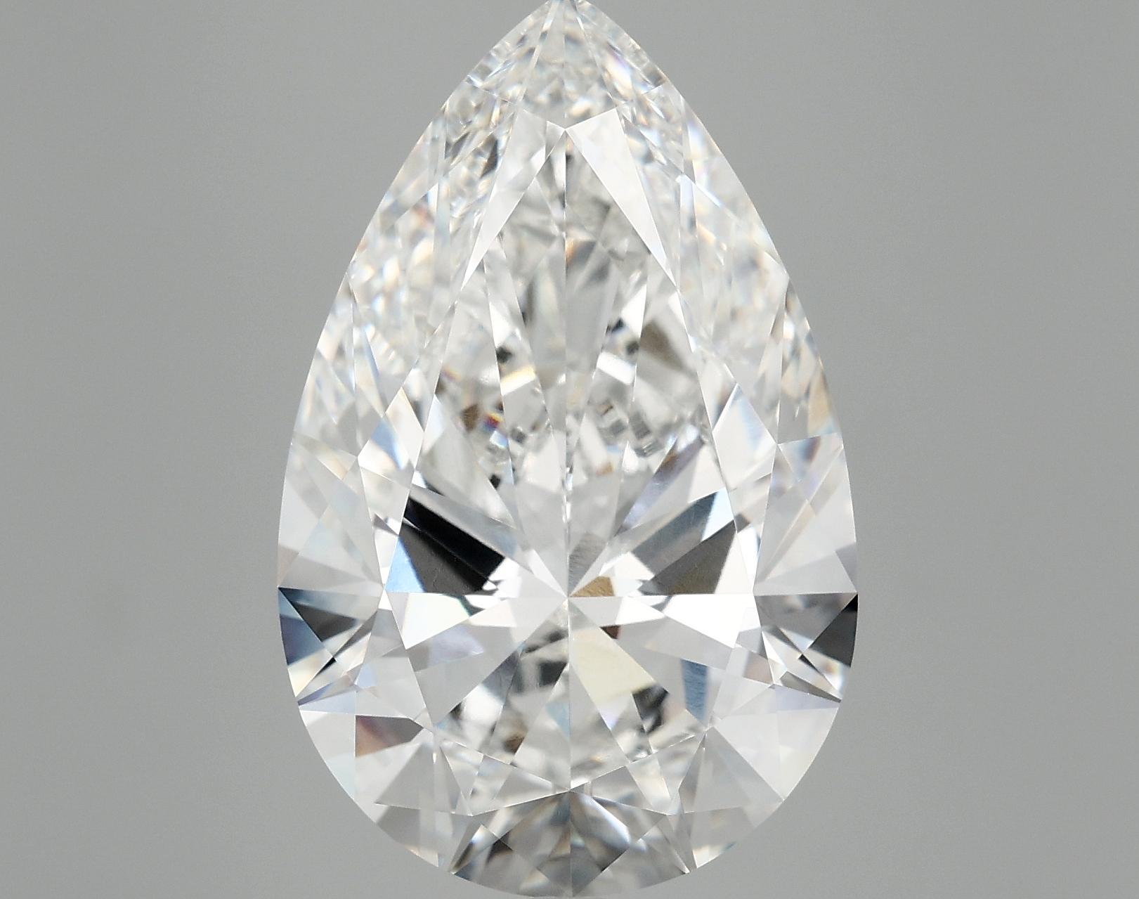 10.48 Carat Pear Shaped Ideal Cut VVS2 IGI Certified Lab Grown Diamond