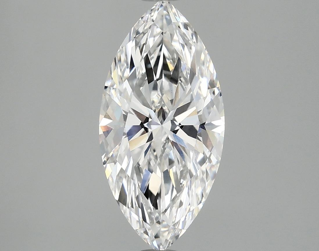 2.08 Carat Marquise Shaped Ideal Cut VVS2 IGI Certified Lab Grown Diamond