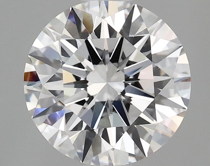 2.03 Carat Round Shaped Excellent Cut VVS2 IGI Certified Lab Grown Diamond