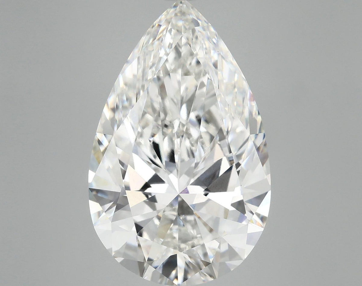 10.18 Carat Pear Shaped Ideal Cut VVS2 IGI Certified Lab Grown Diamond