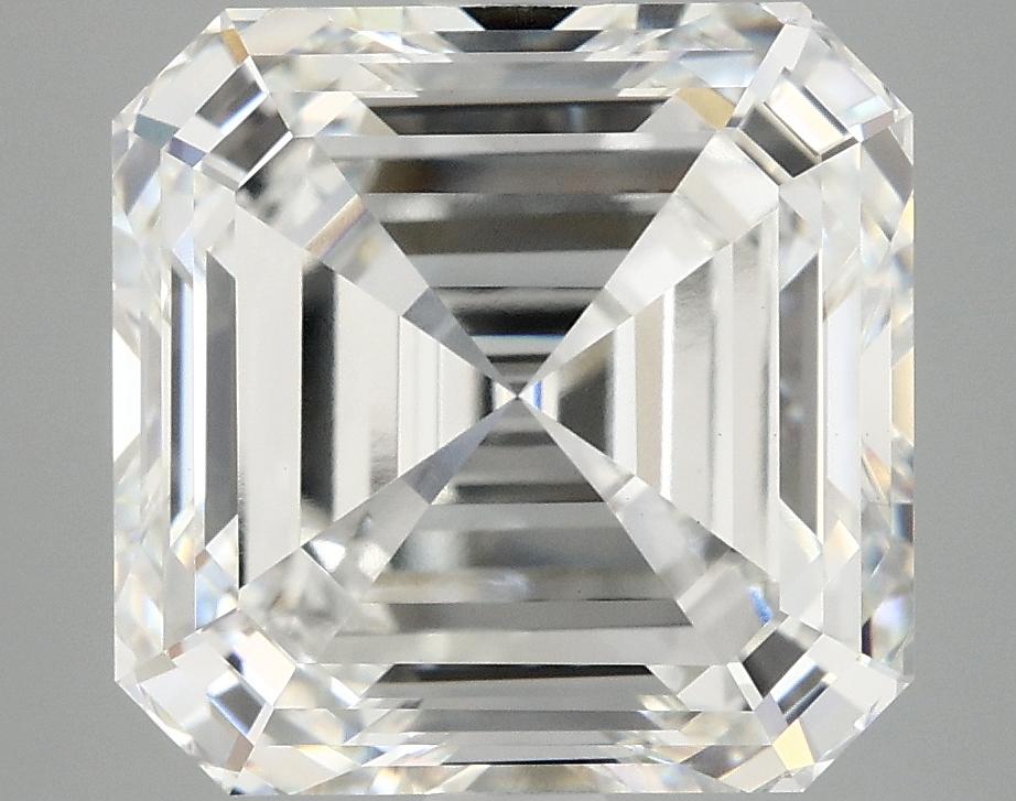 6.63 Carat Asscher Shaped Ideal Cut VVS2 IGI Certified Lab Grown Diamond