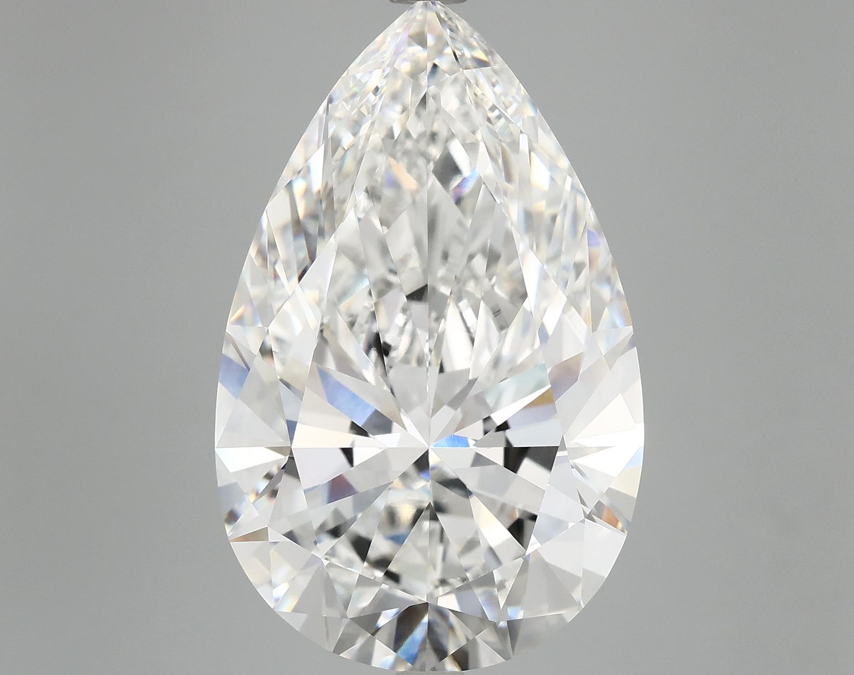 10.97 Carat Pear Shaped Ideal Cut VVS2 IGI Certified Lab Grown Diamond