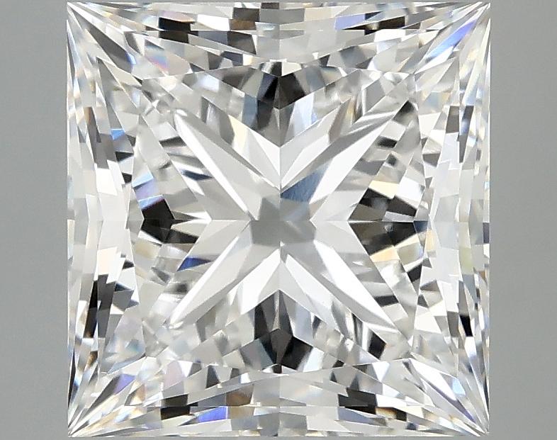 4.75 Carat Princess Shaped Ideal Cut VVS2 IGI Certified Lab Grown Diamond
