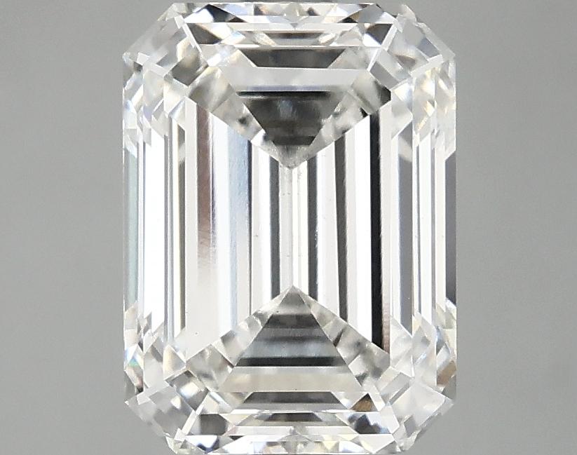 3.09 Carat Emerald Shaped Excellent Cut VS2 IGI Certified Lab Grown Diamond