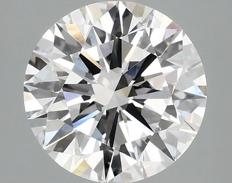 2.53 Carat Round Shaped Ideal Cut VVS2 IGI Certified Lab Grown Diamond