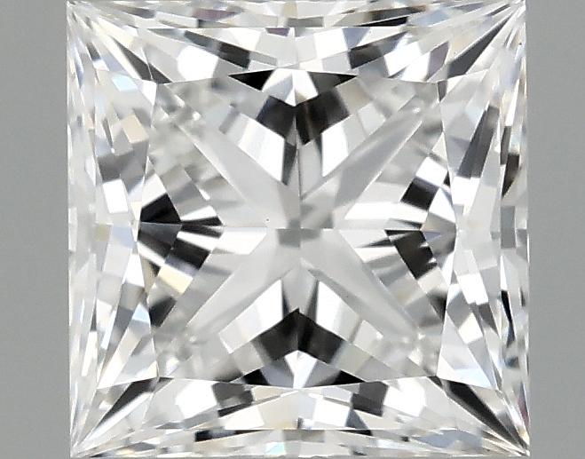 1.09 Carat Princess Shaped Ideal Cut VVS2 IGI Certified Lab Grown Diamond