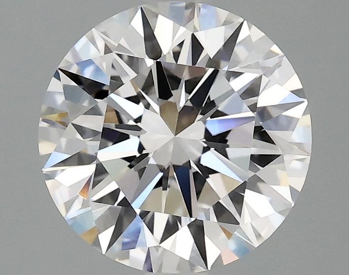 2.06 Carat Round Shaped Ideal Cut VVS2 IGI Certified Lab Grown Diamond