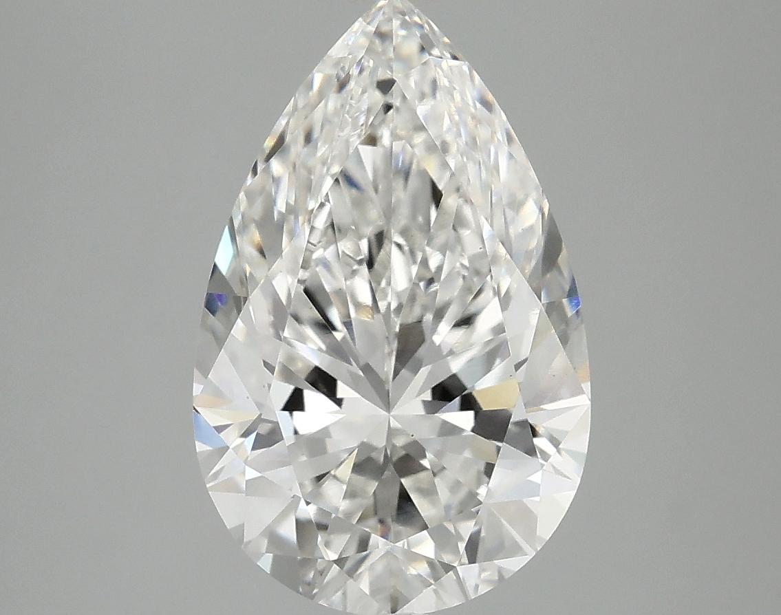 4.03 Carat Pear Shaped Ideal Cut VS1 IGI Certified Lab Grown Diamond