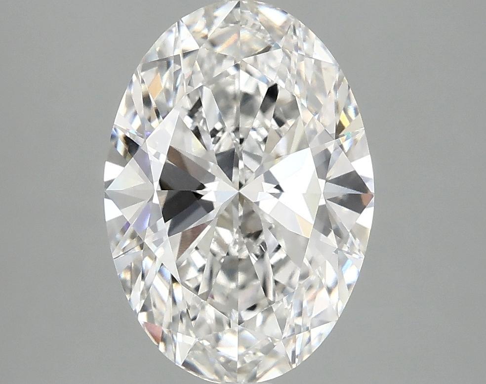3.03 Carat Oval Shaped Ideal Cut VVS2 IGI Certified Lab Grown Diamond
