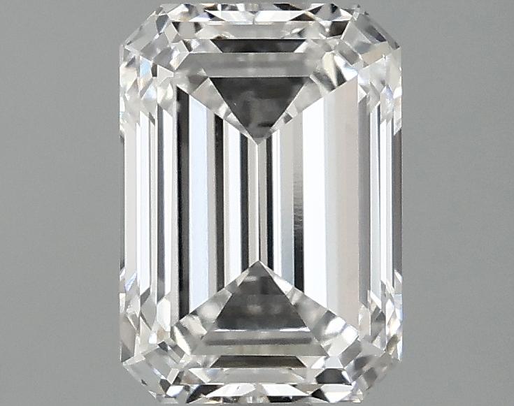 2.1 Carat Emerald Shaped Ideal Cut VVS2 IGI Certified Lab Grown Diamond