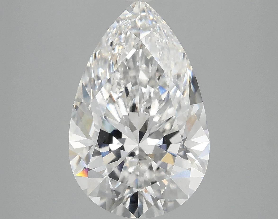 4.09 Carat Pear Shaped Ideal Cut VS1 IGI Certified Lab Grown Diamond