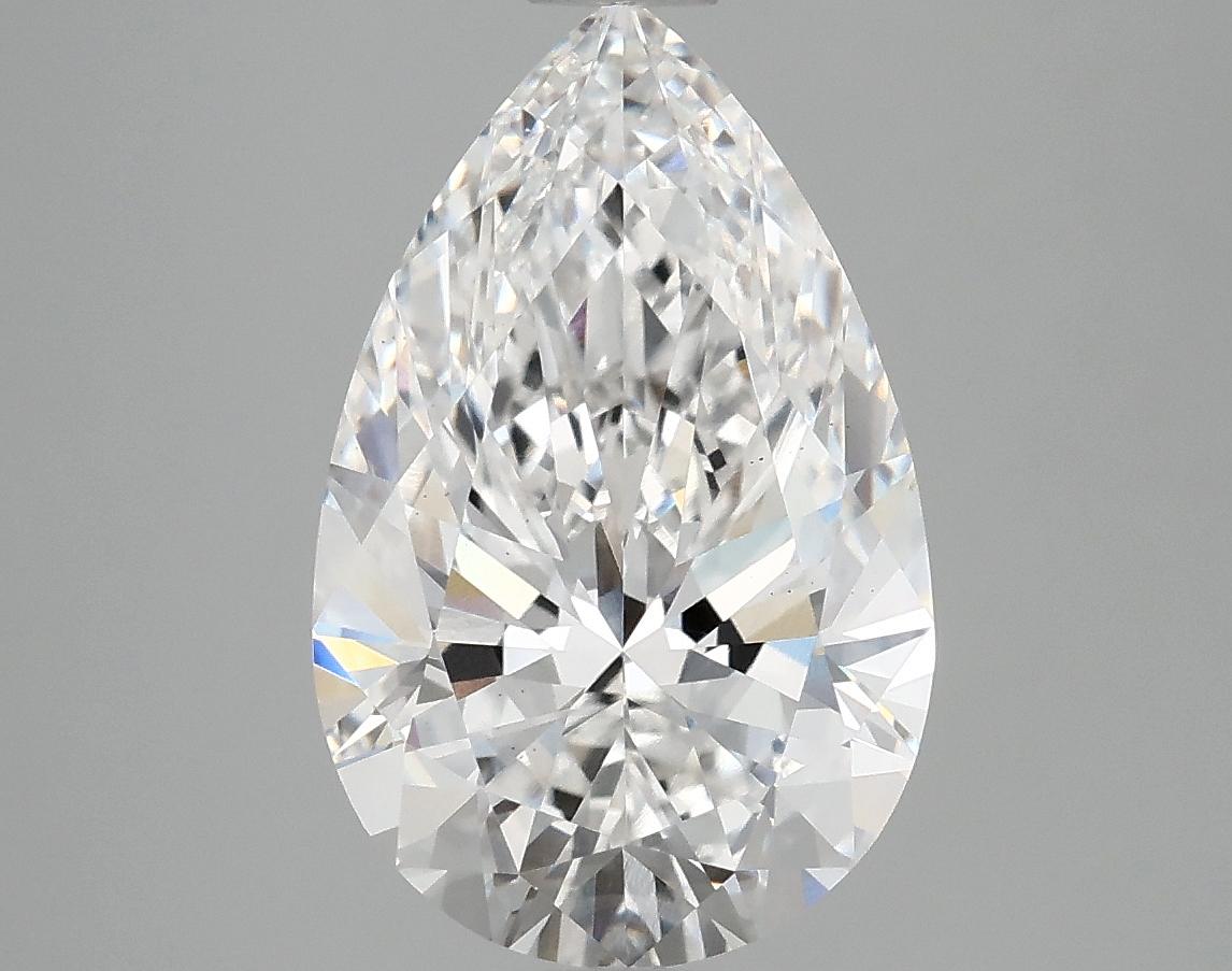 4.09 Carat Pear Shaped Ideal Cut VS1 IGI Certified Lab Grown Diamond
