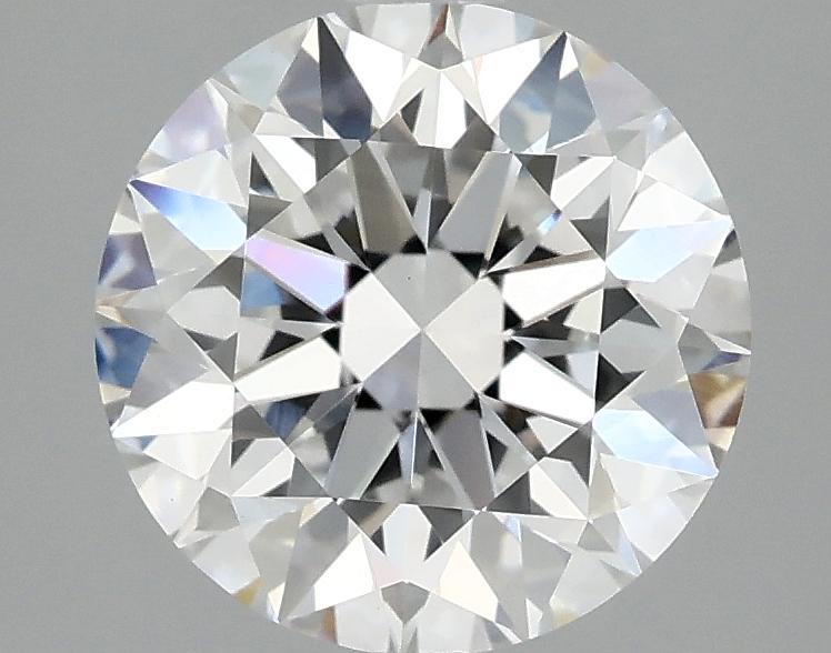 2.58 Carat Round Shaped Excellent Cut VVS2 IGI Certified Lab Grown Diamond