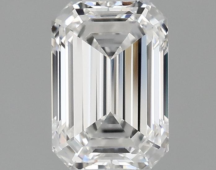 0.99 Carat Emerald Shaped Ideal Cut VVS2 IGI Certified Lab Grown Diamond