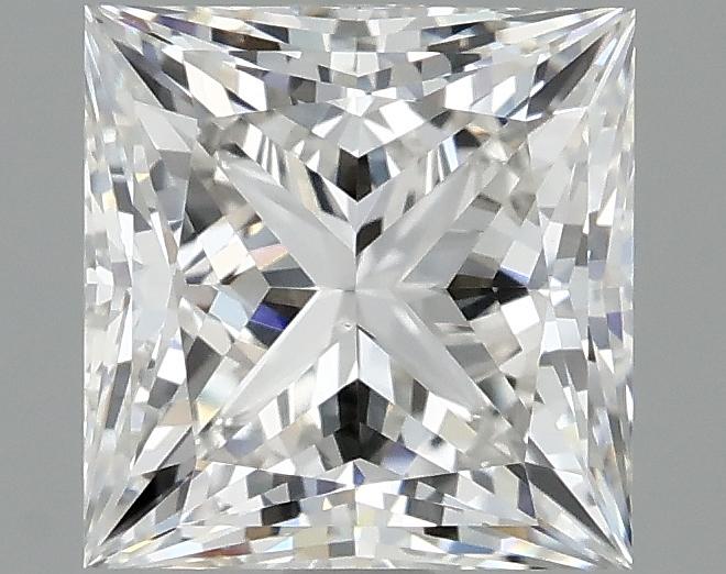 2.05 Carat Princess Shaped Ideal Cut VS1 IGI Certified Lab Grown Diamond