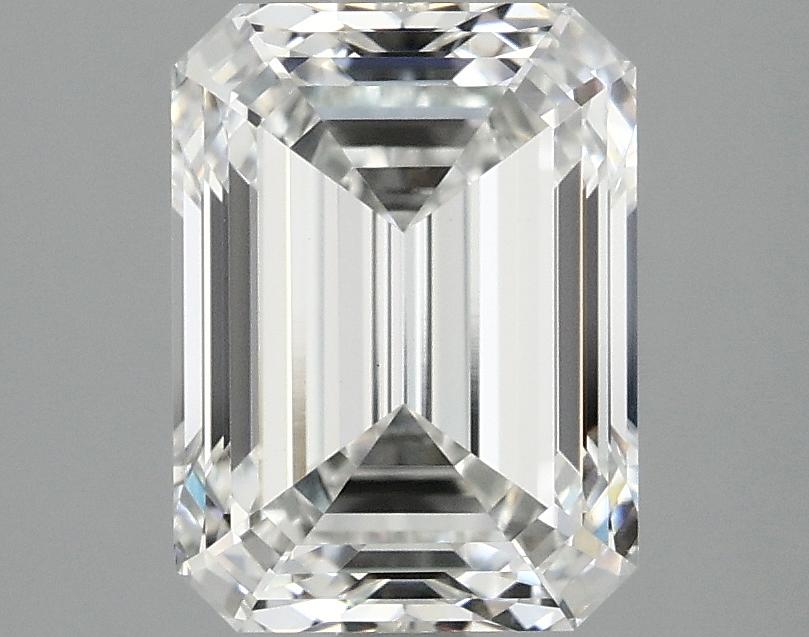 2.82 Carat Emerald Shaped Excellent Cut VVS2 IGI Certified Lab Grown Diamond
