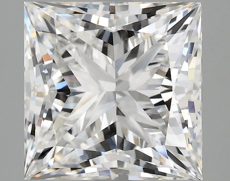 4.1 Carat Princess Shaped Ideal Cut VVS2 IGI Certified Lab Grown Diamond