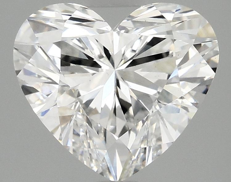 2.98 Carat Heart Shaped Ideal Cut VS1 IGI Certified Lab Grown Diamond