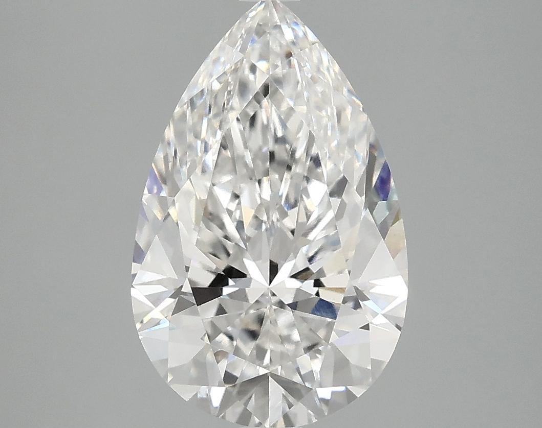 3.09 Carat Pear Shaped Ideal Cut VS1 IGI Certified Lab Grown Diamond