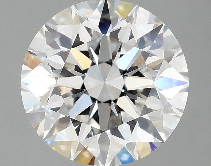 2.54 Carat Round Shaped Excellent Cut VVS2 IGI Certified Lab Grown Diamond