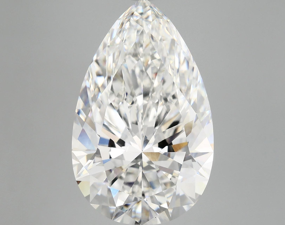 10.14 Carat Pear Shaped Ideal Cut VVS2 IGI Certified Lab Grown Diamond