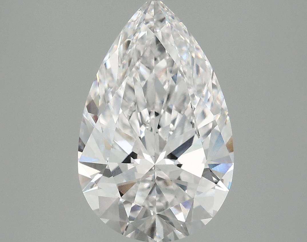 3.08 Carat Pear Shaped Ideal Cut VS1 IGI Certified Lab Grown Diamond