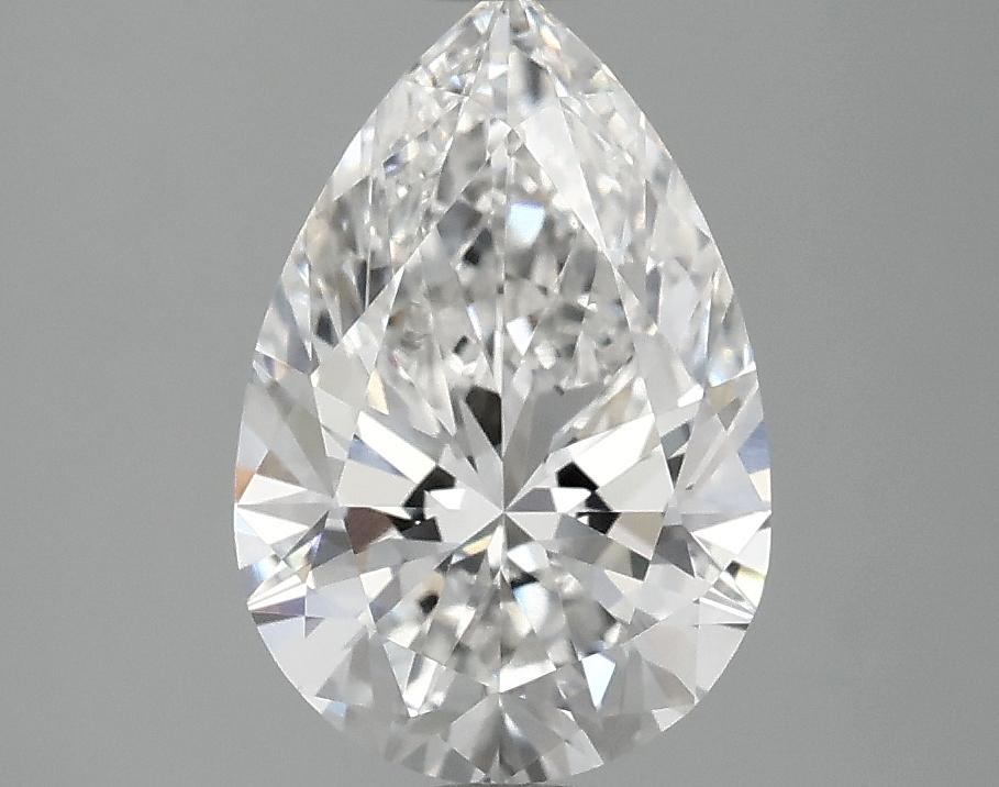 1.97 Carat Pear Shaped Excellent Cut VVS2 IGI Certified Lab Grown Diamond