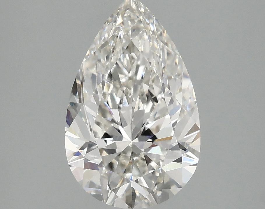 2.05 Carat Pear Shaped Ideal Cut VVS2 IGI Certified Lab Grown Diamond