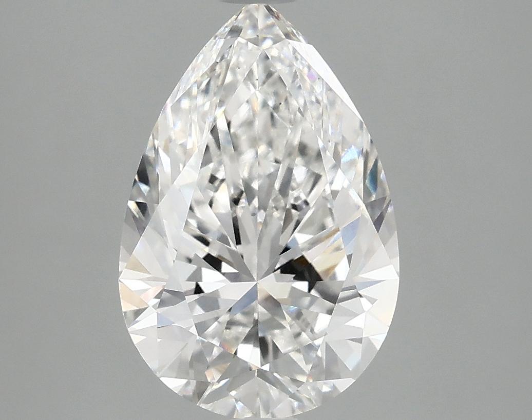 3.02 Carat Pear Shaped Excellent Cut VS1 IGI Certified Lab Grown Diamond