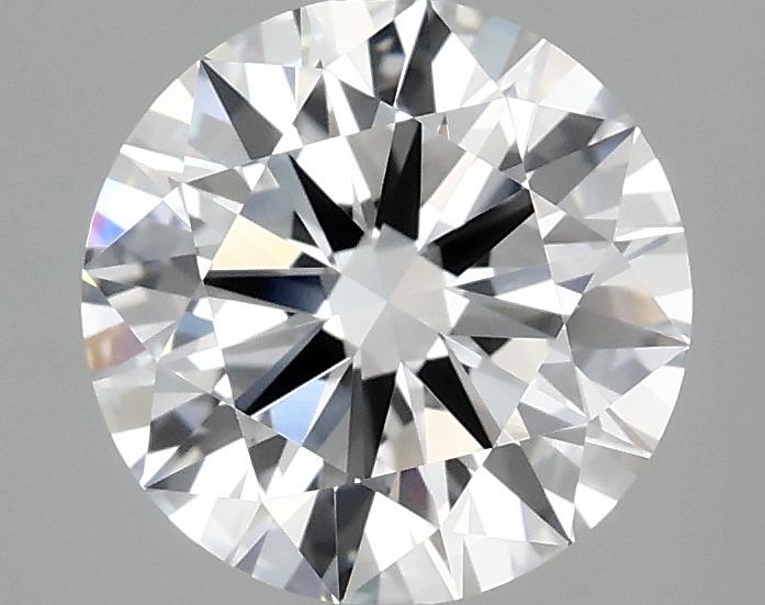 2.05 Carat Round Shaped Ideal Cut VVS2 IGI Certified Lab Grown Diamond