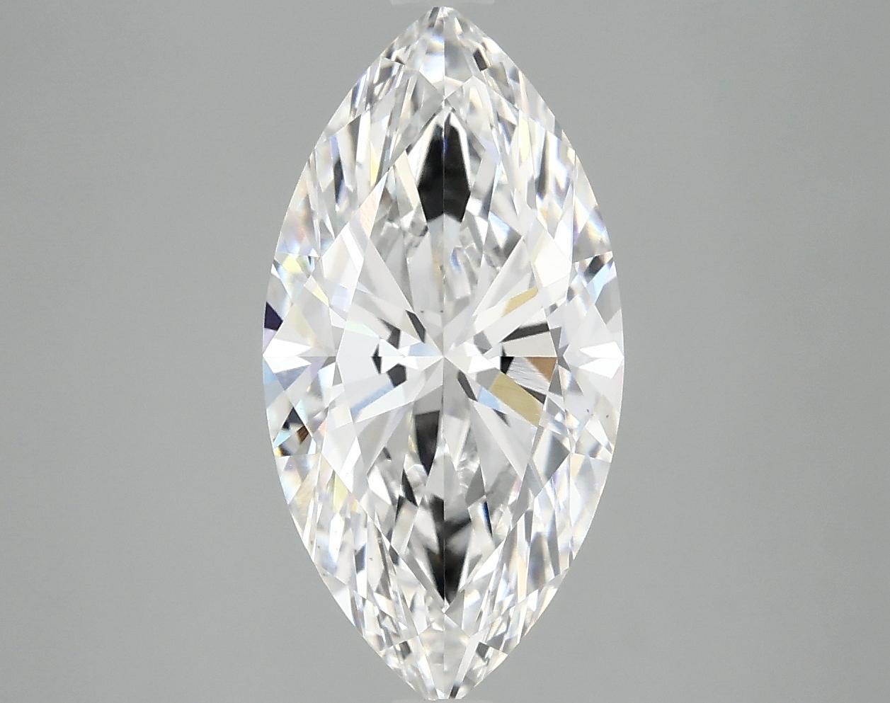 3.07 Carat Marquise Shaped Ideal Cut VS1 IGI Certified Lab Grown Diamond