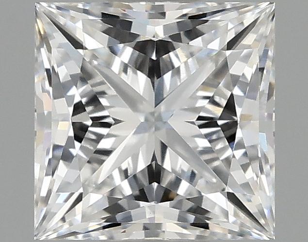 0.98 Carat Princess Shaped Ideal Cut VVS2 IGI Certified Lab Grown Diamond