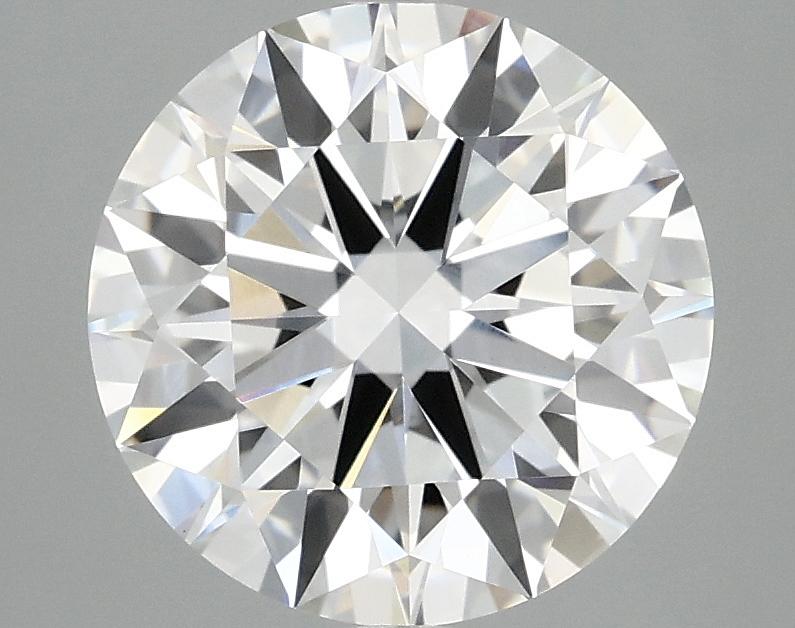 3.08 Carat Round Shaped Ideal Cut VVS2 IGI Certified Lab Grown Diamond