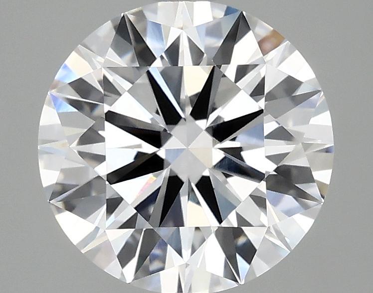2.59 Carat Round Shaped Ideal Cut VVS2 IGI Certified Lab Grown Diamond