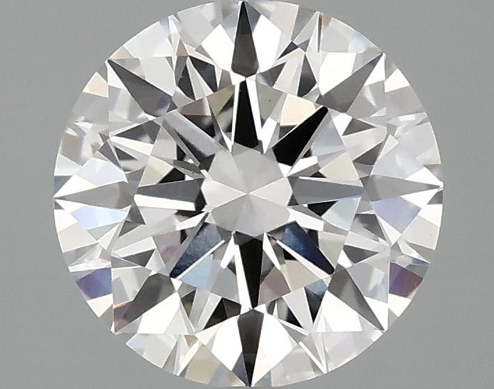2.07 Carat Round Shaped Ideal Cut VVS2 IGI Certified Lab Grown Diamond