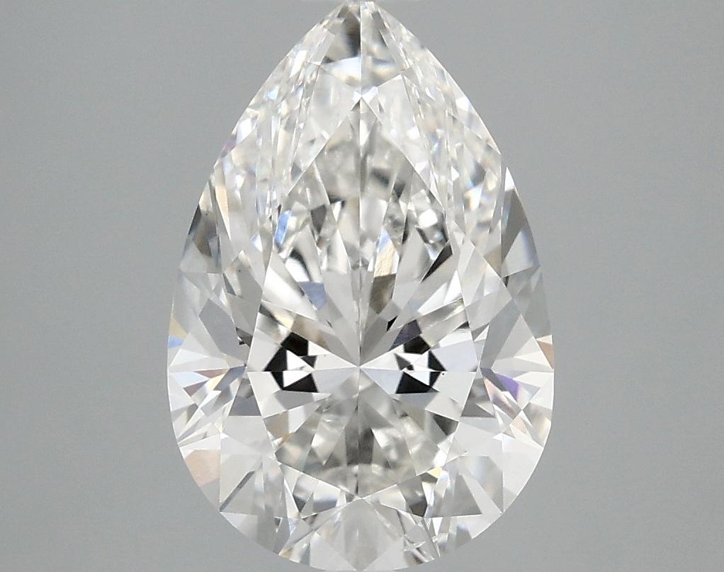 3.02 Carat Pear Shaped Excellent Cut VS2 IGI Certified Lab Grown Diamond