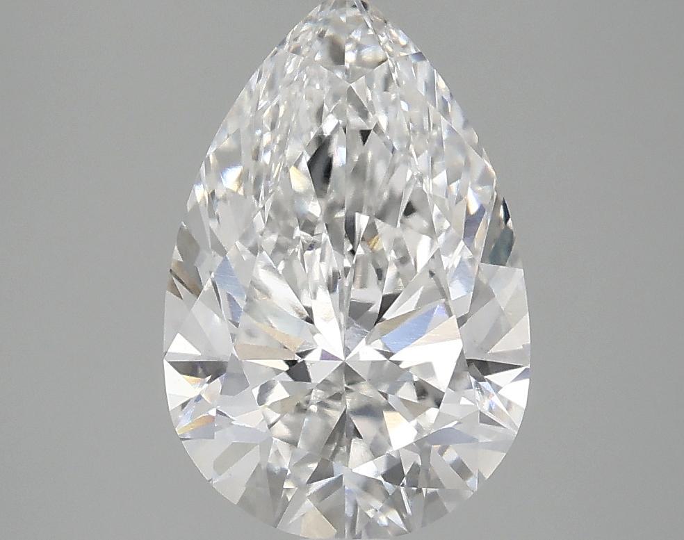 2.5 Carat Pear Shaped Excellent Cut VS1 IGI Certified Lab Grown Diamond