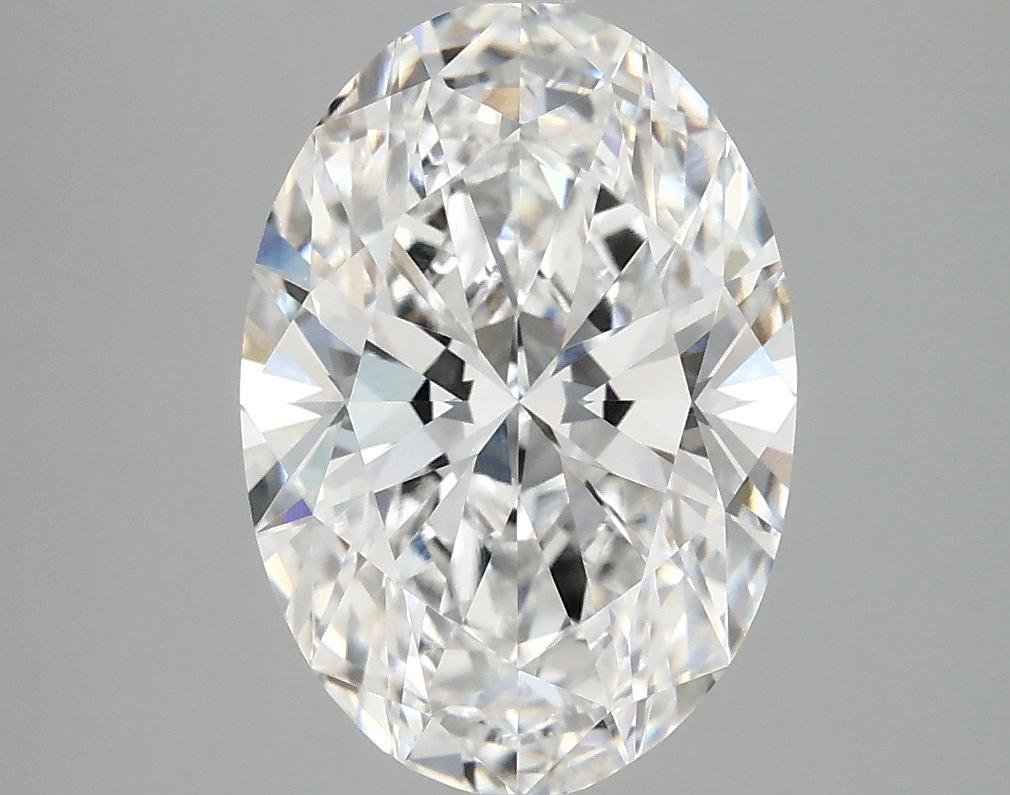 3.08 Carat Oval Shaped Ideal Cut VVS2 IGI Certified Lab Grown Diamond