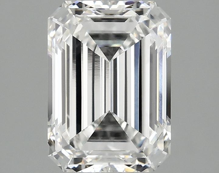 2.02 Carat Emerald Shaped Excellent Cut VVS2 IGI Certified Lab Grown Diamond