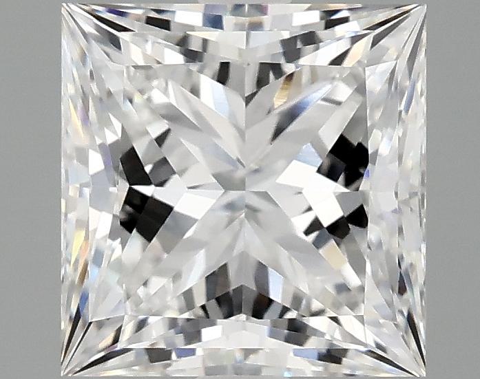 2.99 Carat Princess Shaped Ideal Cut VVS2 IGI Certified Lab Grown Diamond