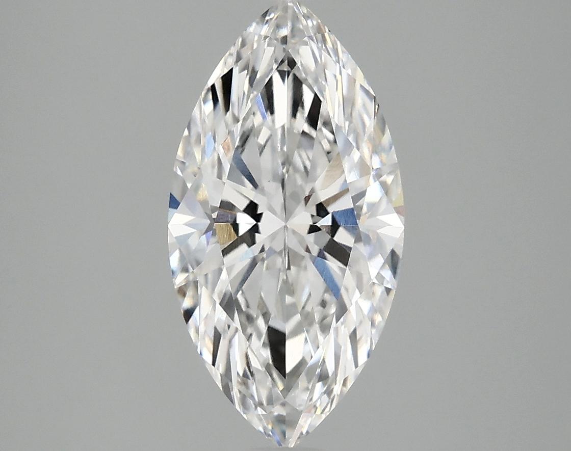 2.1 Carat Marquise Shaped Ideal Cut VVS2 IGI Certified Lab Grown Diamond