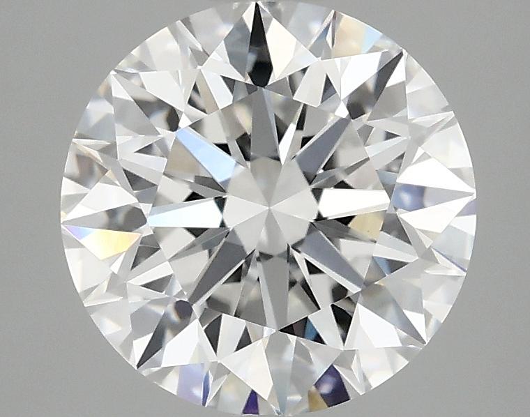 2.56 Carat Round Shaped Excellent Cut VVS2 IGI Certified Lab Grown Diamond
